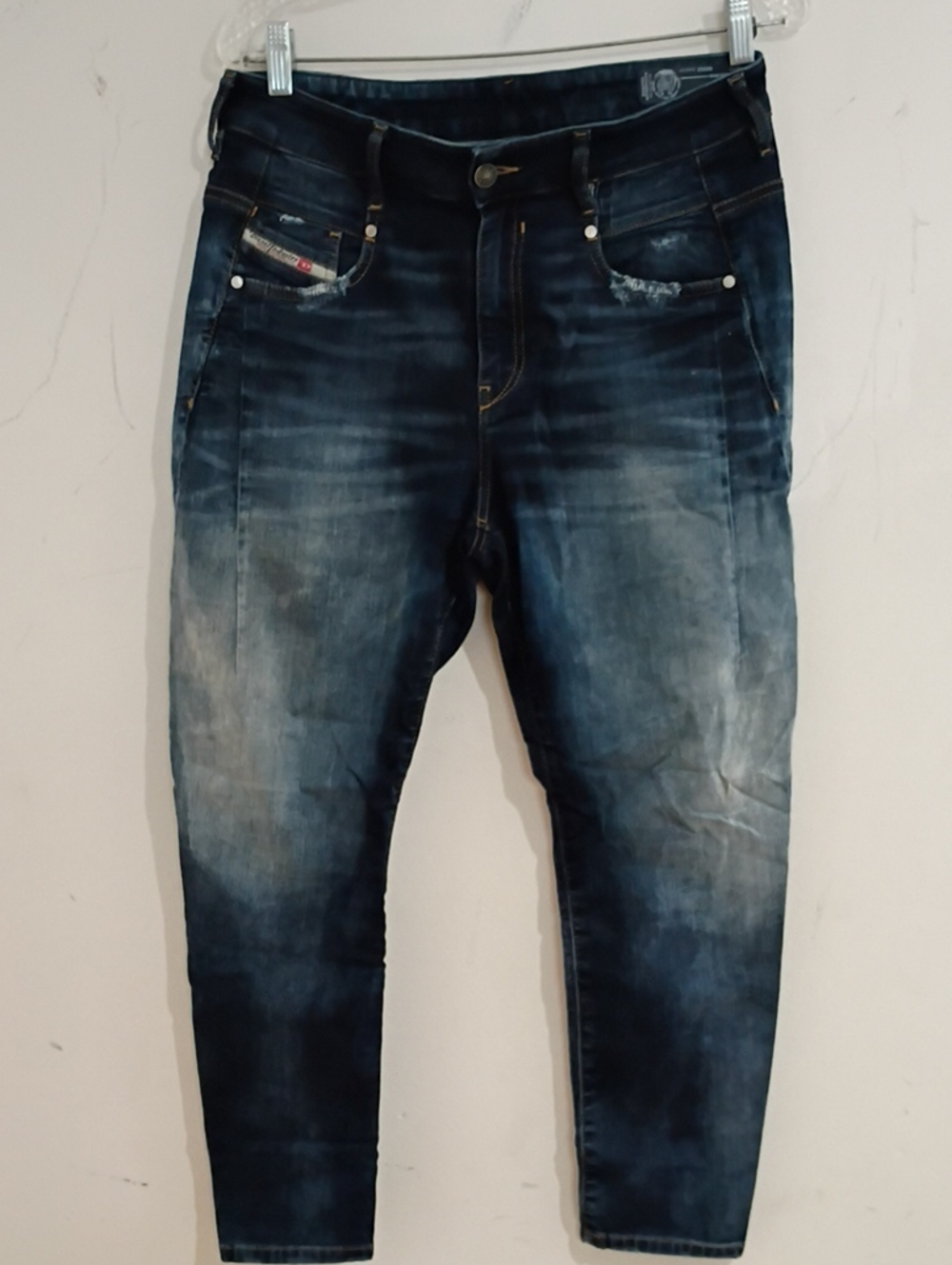 Diesel Slim Jeans in Washed Blue
